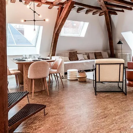 Grand Duplex Design 150m2 En Plein Coeur De Tours, Proche Gare, Vue Sur Cathedrale Apartament