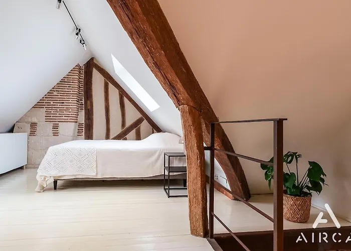 Grand Duplex De 150m2 - Hypercentre Tours, Refait A Neuf - Pour 6 Personnes Apartament Tours